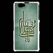 Coque Sony Xperia Z1 Compact Islam I Vert