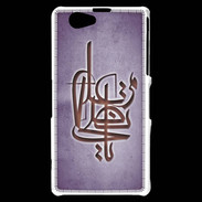 Coque Sony Xperia Z1 Compact Islam I Violet