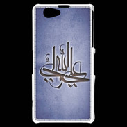 Coque Sony Xperia Z1 Compact Islam J bleu