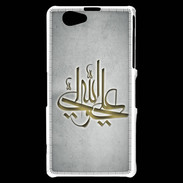 Coque Sony Xperia Z1 Compact Islam J Gris
