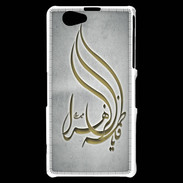 Coque Sony Xperia Z1 Compact Islam K Gris