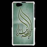 Coque Sony Xperia Z1 Compact Islam K Vert