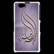 Coque Sony Xperia Z1 Compact Islam K Violet