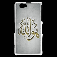 Coque Sony Xperia Z1 Compact Islam L Gris