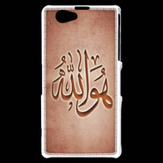 Coque Sony Xperia Z1 Compact Islam L Rouge