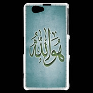 Coque Sony Xperia Z1 Compact Islam L Turquoise