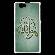 Coque Sony Xperia Z1 Compact Islam L Vert