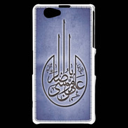 Coque Sony Xperia Z1 Compact Islam M Bleu
