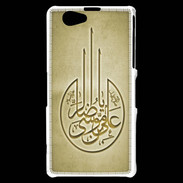 Coque Sony Xperia Z1 Compact Islam M Or