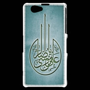 Coque Sony Xperia Z1 Compact Islam M Turquoise