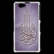 Coque Sony Xperia Z1 Compact Islam M Violet