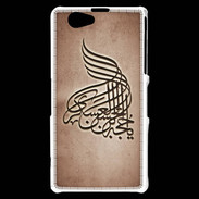 Coque Sony Xperia Z1 Compact Islam A Cuivre