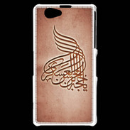 Coque Sony Xperia Z1 Compact Islam A Rouge