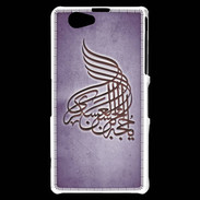 Coque Sony Xperia Z1 Compact Islam A Violet
