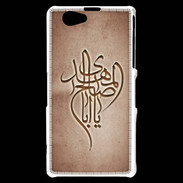 Coque Sony Xperia Z1 Compact Islam B Cuivre