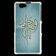 Coque Sony Xperia Z1 Compact Islam B Turquoise