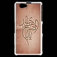 Coque Sony Xperia Z1 Compact Islam B Rouge
