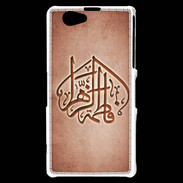 Coque Sony Xperia Z1 Compact Islam C Rouge