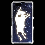 Coque Sony Xperia Z1 Compact Zodiaque taureau