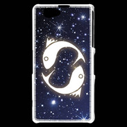 Coque Sony Xperia Z1 Compact zodiaque poisson