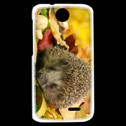 Coque HTC Desire 310 Automne et Hérisson