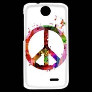 Coque HTC Desire 310 Symbole de la paix 5