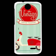 Coque HTC Desire 310 Scooter Vintage