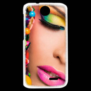Coque HTC Desire 310 Joli maquillage 5