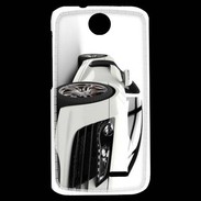 Coque HTC Desire 310 Belle voiture sportive blanche