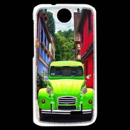 Coque HTC Desire 310 2cv verte de collection