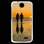 Coque HTC Desire 310 Balade romantique sur la plage 5