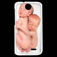 Coque HTC Desire 310 Duo de bébés qui dorment