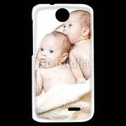 Coque HTC Desire 310 Jumeaux bébés