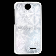 Coque HTC Desire 310 Etoiles de neige