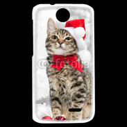 Coque HTC Desire 310 Chat Noël 2