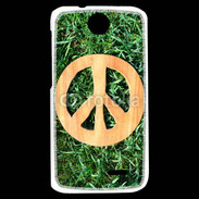 Coque HTC Desire 310 Paix et herbe