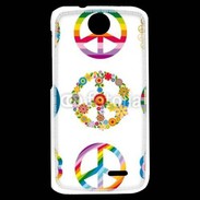 Coque HTC Desire 310 Symboles de paix
