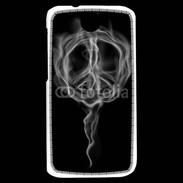 Coque HTC Desire 310 Paix et fumée