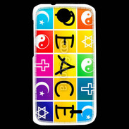 Coque HTC Desire 310 Paix dans toutes les religions