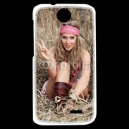 Coque HTC Desire 310 Hippie et cool