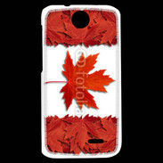 Coque HTC Desire 310 Canada en feuilles