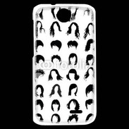 Coque HTC Desire 310 Fond coiffures