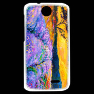 Coque HTC Desire 310 Champs de lavande