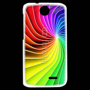 Coque HTC Desire 310 Art abstrait en couleur