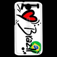 Coque HTC Desire 310 I love Brésil 2