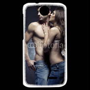 Coque HTC Desire 310 Couple câlin sexy 3