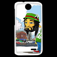 Coque HTC Desire 310 Rasta caractère