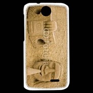 Coque HTC Desire 310 Rasta man plage