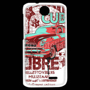 Coque HTC Desire 310 Vintage Cuba libre