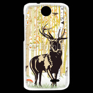 Coque HTC Desire 310 Illustration de cerf 5